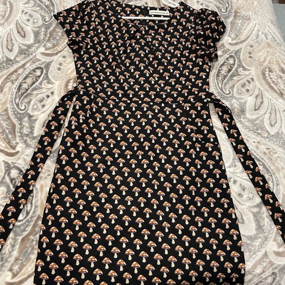 Mushroom Courduroy Dress M - Picture 1 of 4